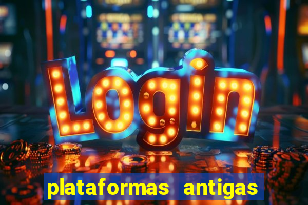 plataformas antigas de jogos