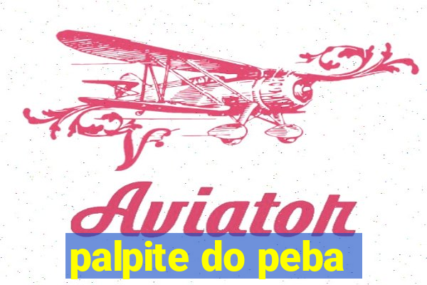 palpite do peba