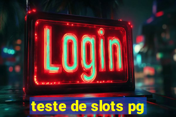 teste de slots pg