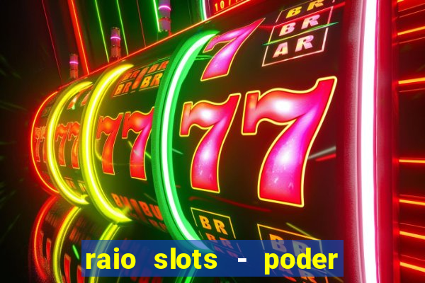 raio slots - poder de zéus