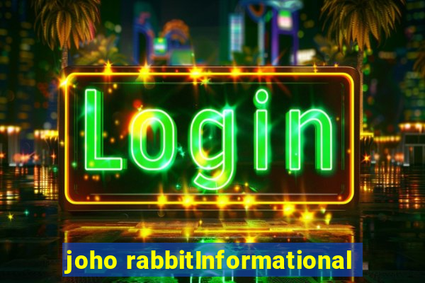 joho rabbitInformational