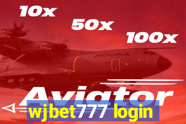 wjbet777 login