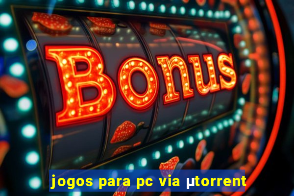 jogos para pc via μtorrent