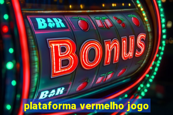 plataforma vermelho jogo