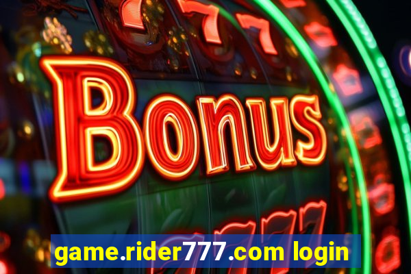 game.rider777.com login