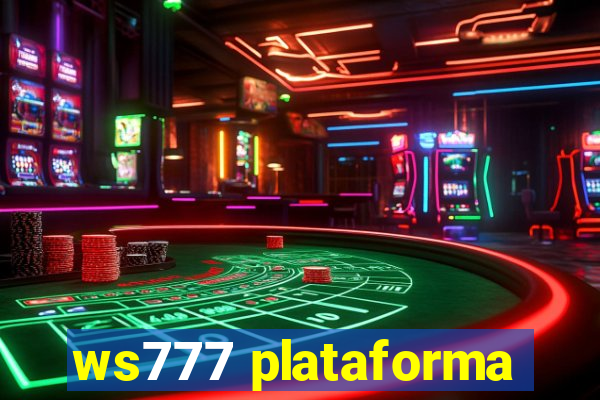 ws777 plataforma