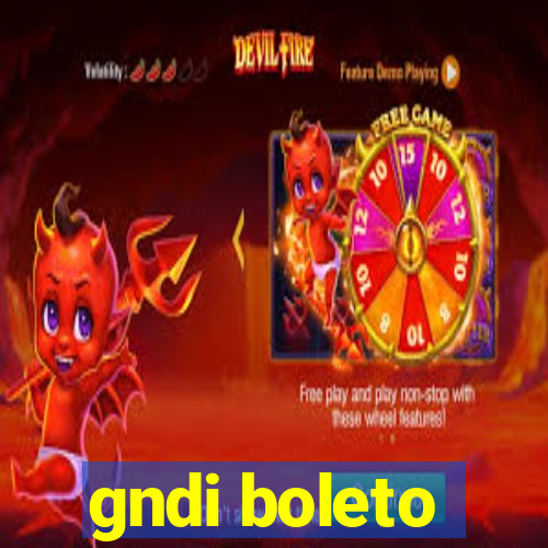 gndi boleto