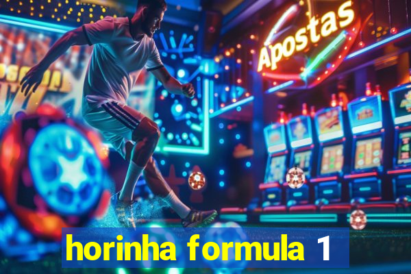 horinha formula 1