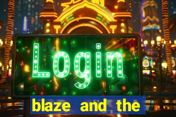 blaze and the monster machines logo font