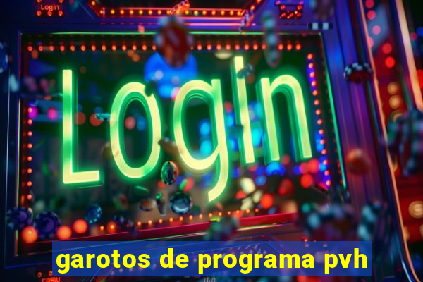 garotos de programa pvh